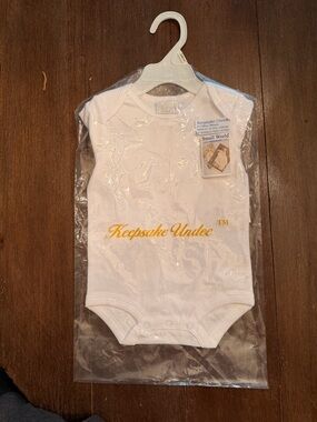 KEEPSAKE the Label White Infant One-Piece Bodysuit